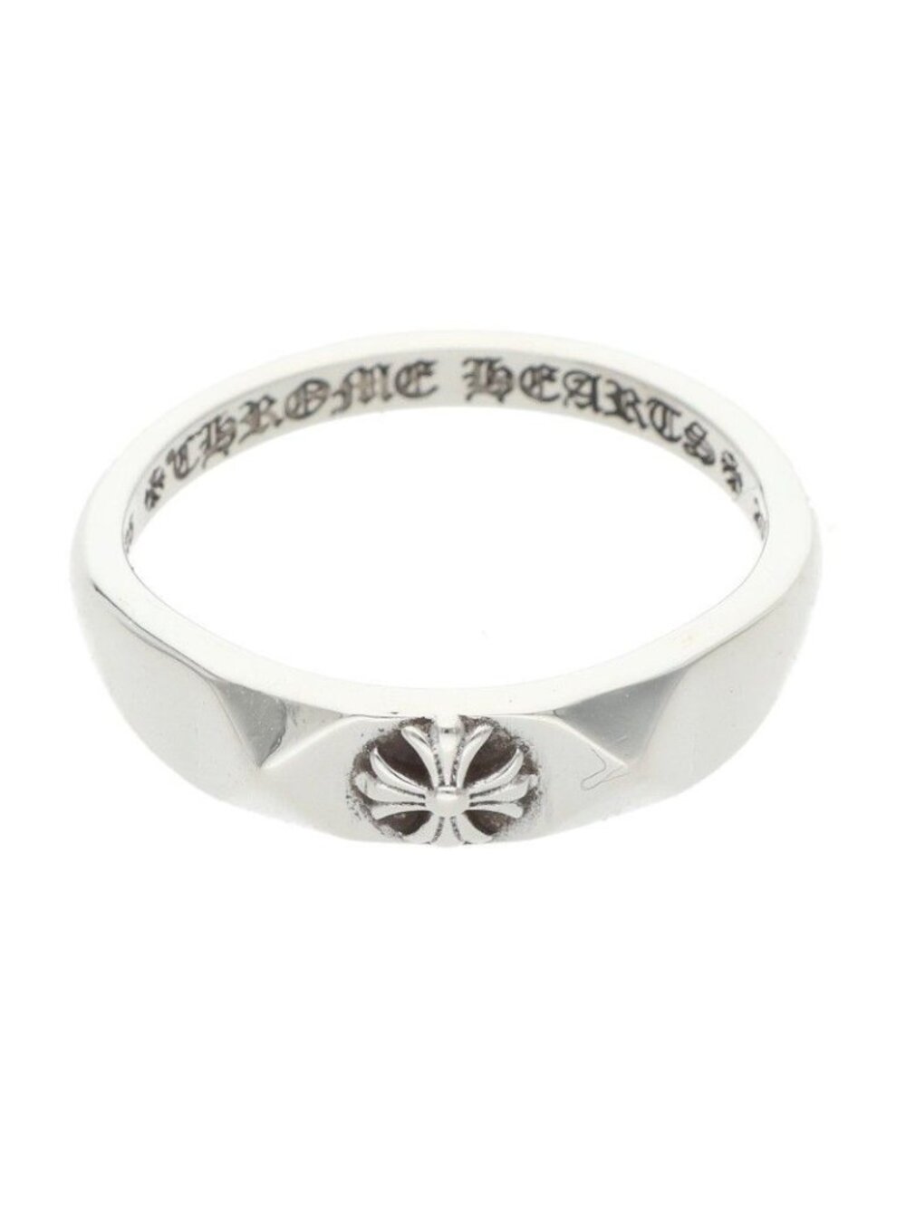 Chrome Hearts Bubblgm Pyramid Plus Bubble Gum Silver Ring